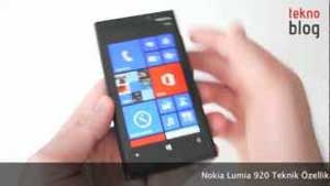 Nokia Lumia 920 Video İnceleme