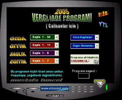 Vergi iade Programı (Çalışanlar için) YTL