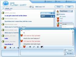 123 Flash Chat Server