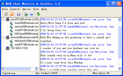 MSN Chat Monitor & Sniffer