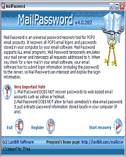 Mail Password