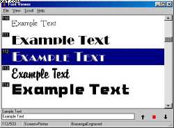 Font Viewer