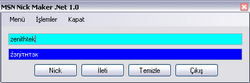 MSN Nick Maker .NET
