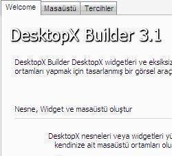 DesktopX 3.1 Türkçe Yama