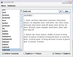 JavaSözlük
