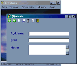 Şifrelerim