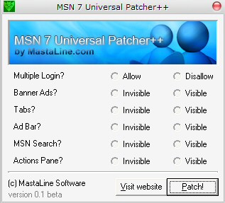 Çoklu MSN Açma 8.0 (Windows Live Messenger İçin)