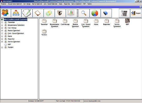 Gümrük Muhasebe Otomasyonu MacCus