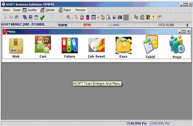 Axoft Ticari Entegre