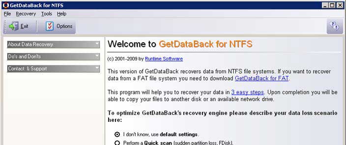 GetDataBack