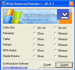 WLM Universal Patch (Çoklu MSN Live)