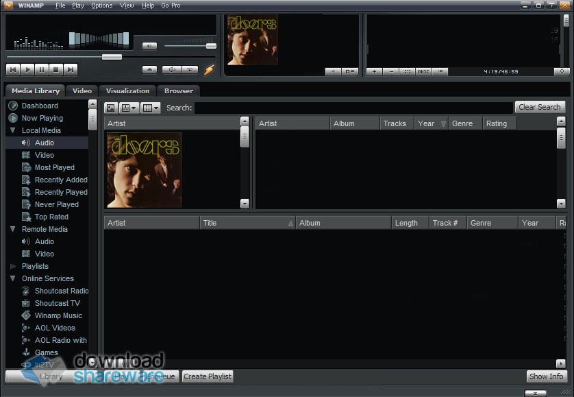 Winamp v5 7 full bundle emusic 7plus all